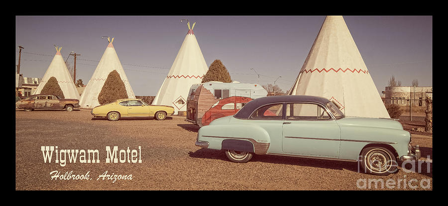  Holbrook Wigwam Motel Poster Photograph by Imagery by Charly