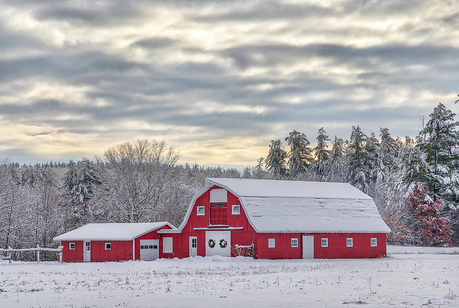 Holden Red Barn and Farm  Photograph by Juergen Roth