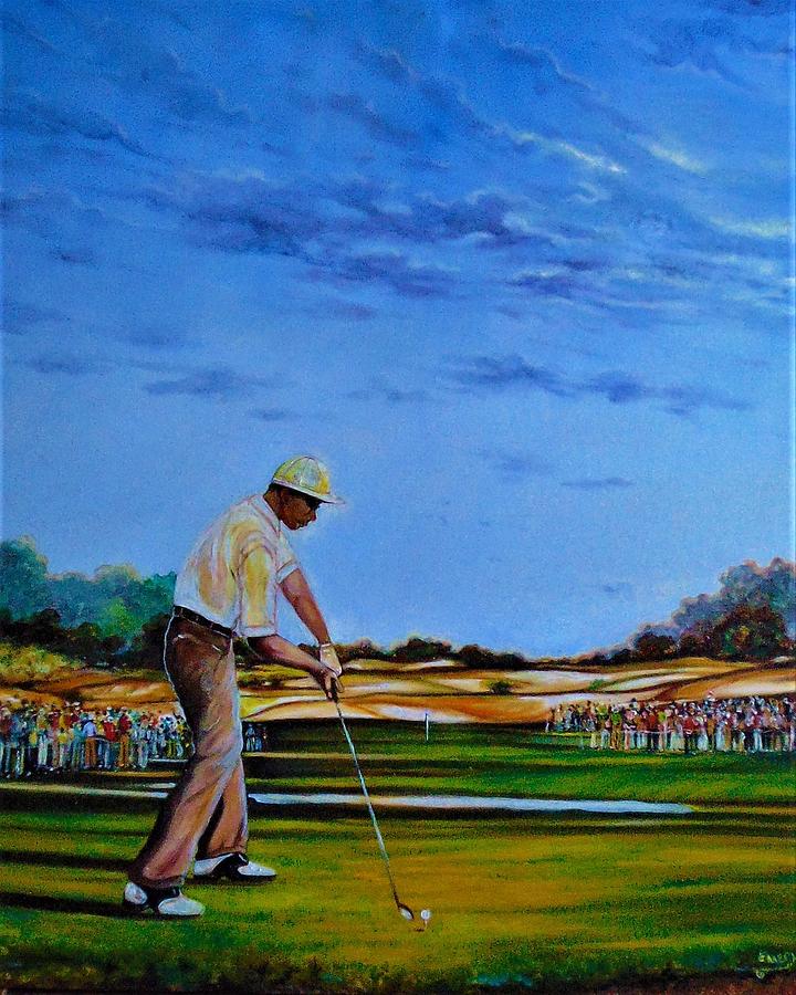 Hole In One Painting by Emery Franklin