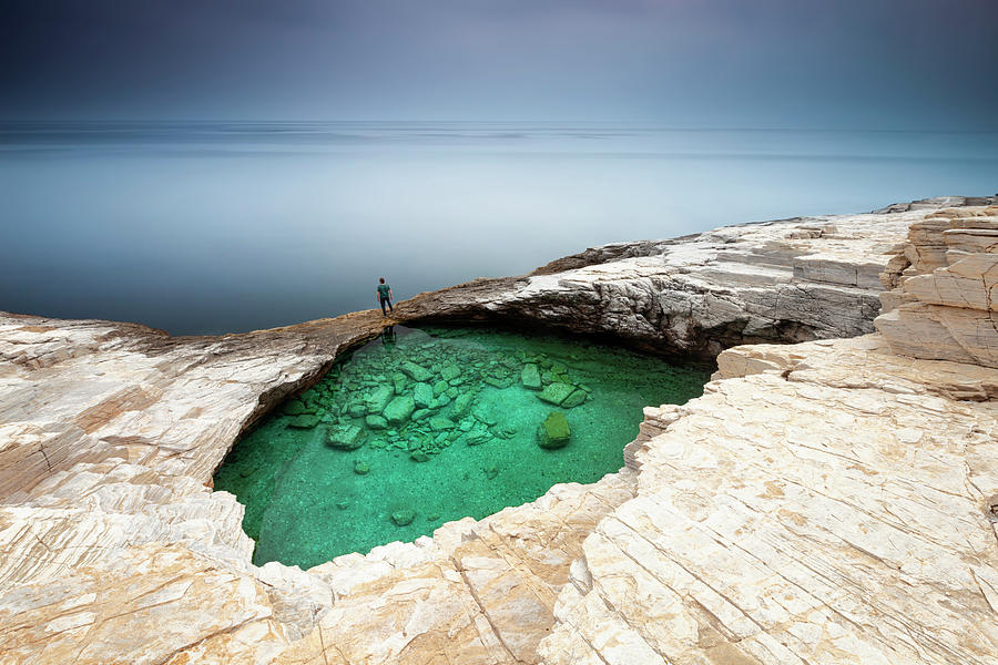 Hole In the Sea Photograph by Evgeni Dinev