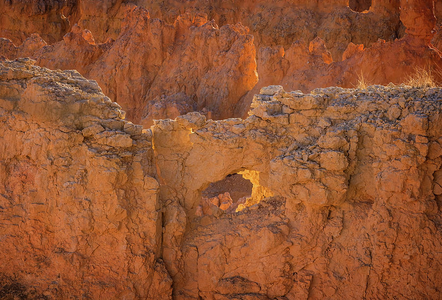 Hole in the Wall at Bryce Photograph by Jean Noren