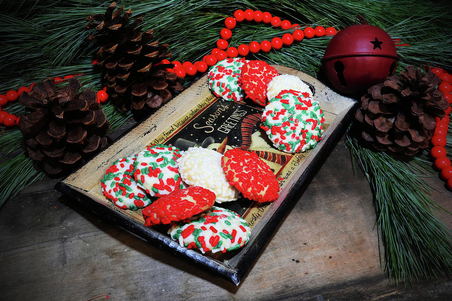 Holiday Butter Cookies Photograph by Scott Kingery