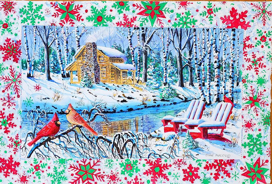 Holiday Cheer Painting by Diane Phalen