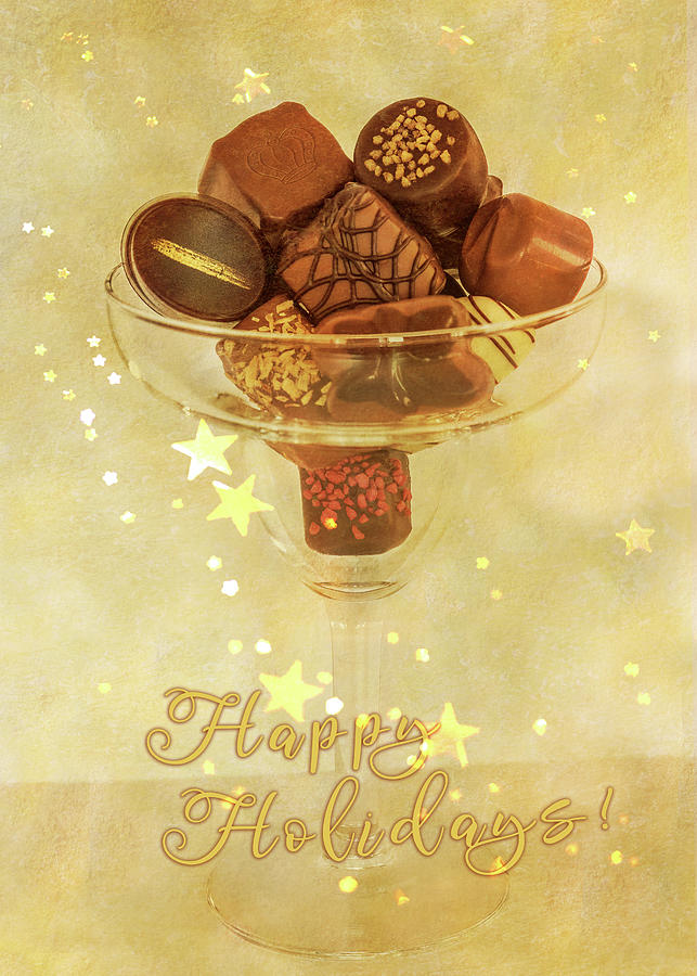 Holiday Chocolate Card Photograph by Patti Deters