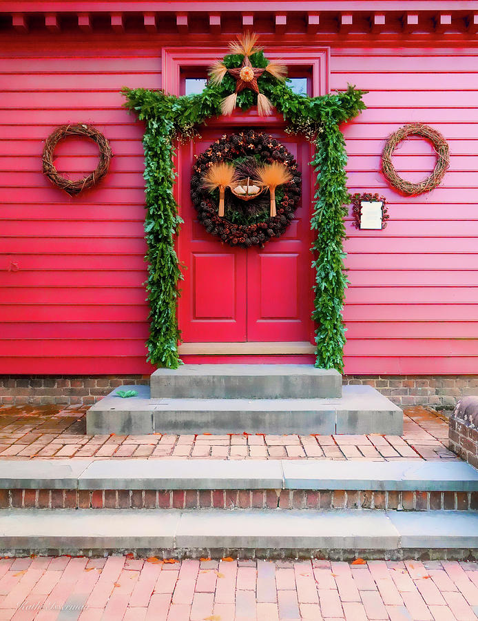 Holiday Door Photograph by Kathi Isserman