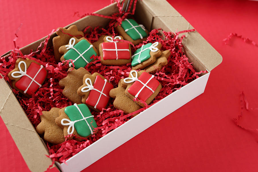 Holiday handmade cookies Photograph by Weekend Images Inc.
