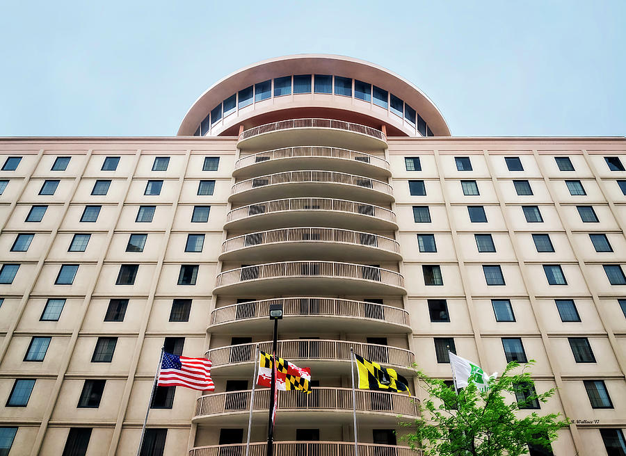 Holiday Inn Downtown Baltimore Photograph by Brian Wallace Fine Art