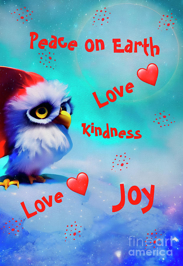 Holiday Kindness Digital Art by Lauries Intuitive