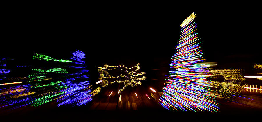 Holiday Lights on Steroids  Photograph by Hermes Fine Art