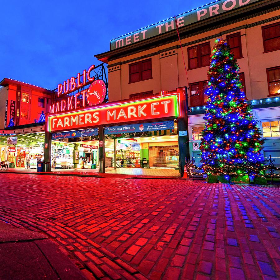 Holiday Season - Seattle Photograph by Tim Reagan - Fine Art America