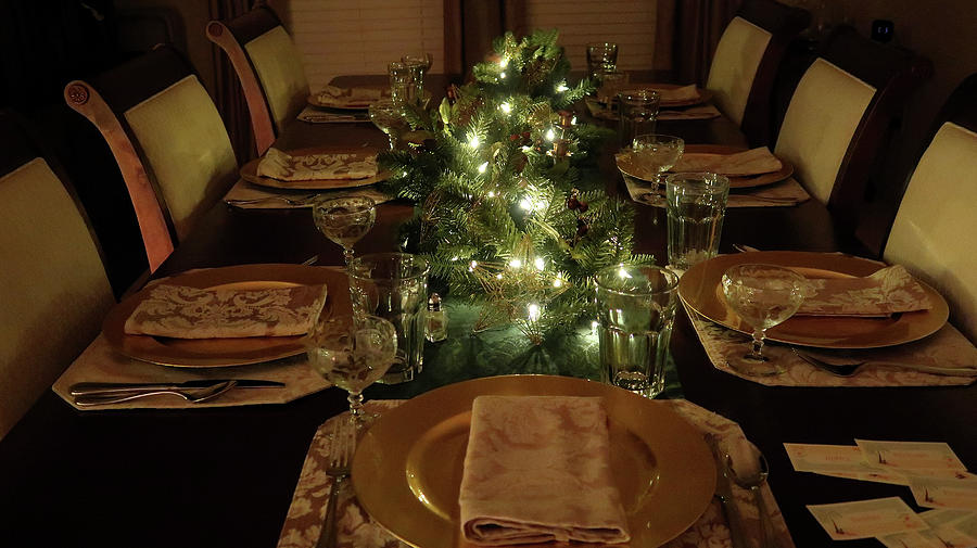 Holiday Table Photograph