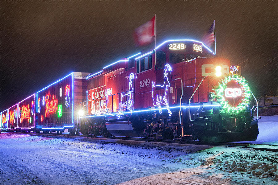 Holiday Train Photograph by Andrew Matthews - Fine Art America