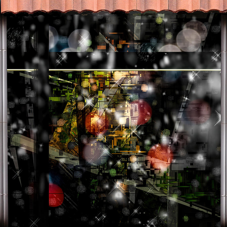 Holiday  Window Of Your Sweet Home /Abstraction  Mixed Media by Aleksandrs Drozdovs