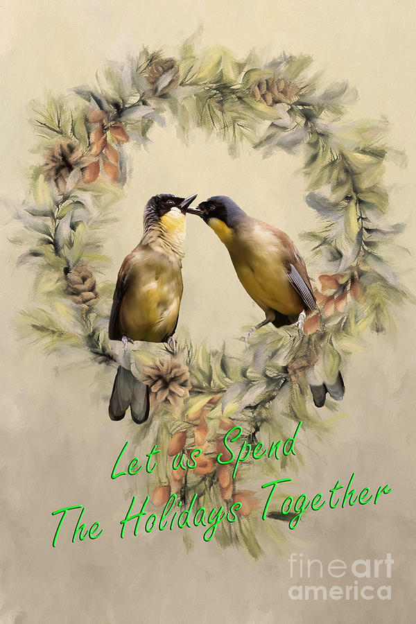 Holidays Together Mixed Media by Ed Taylor
