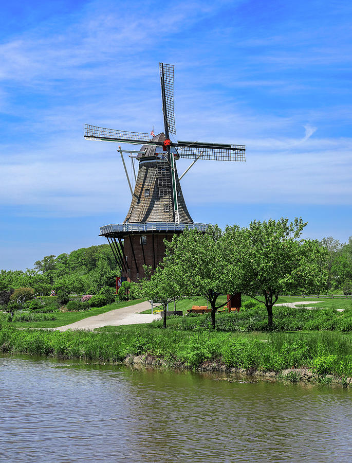 Holland Dutch Windmill Photograph by Dan Sproul