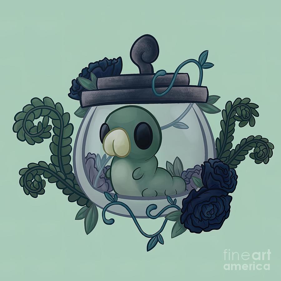 Hollow Knight Grub Painting by Thompson Beth - Pixels