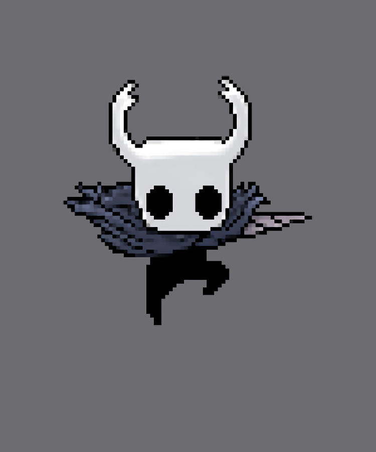 Hollow Knight Pixelated trending Painting by Hughes Leah - Pixels