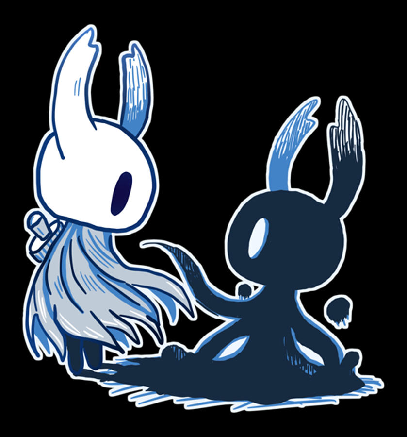 Hollow knight shade Digital Art by Gene Bradford