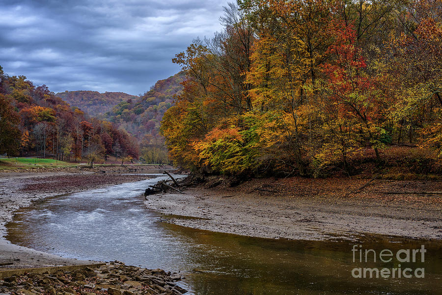 Holly River in Autumn Photograph by Thomas R Fletcher