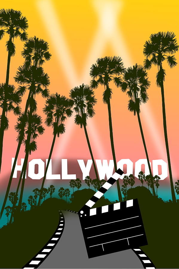 Hollywood Movie Digital Art