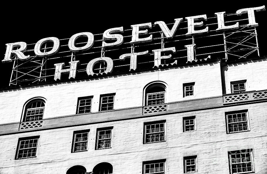 Hollywood Roosevelt Hotel in California Photograph by John Rizzuto