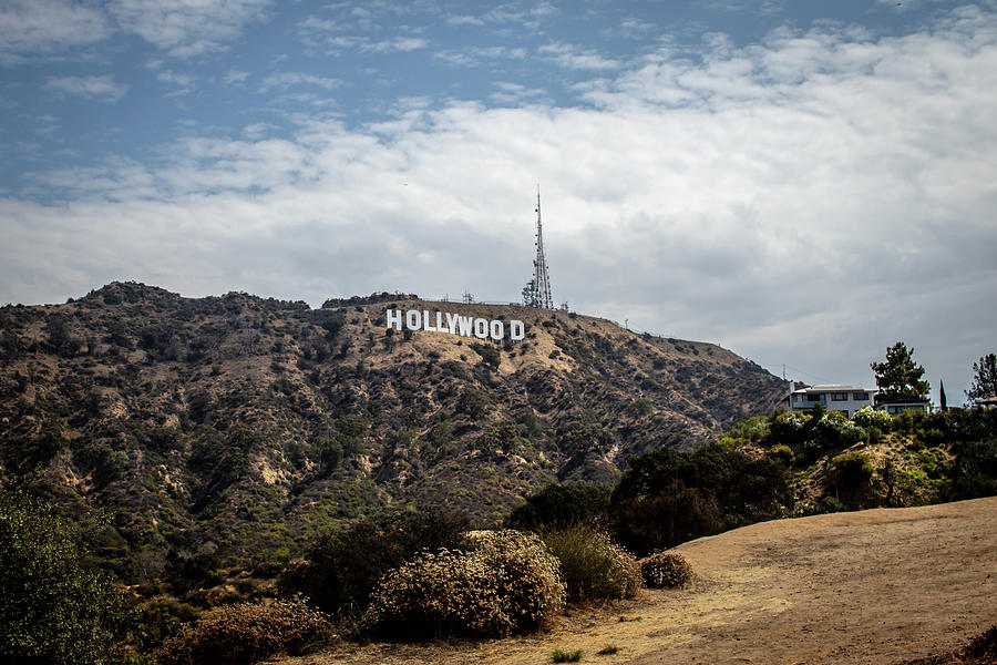 Hollywood sign from viewpoint Photograph by Jairam Poupart