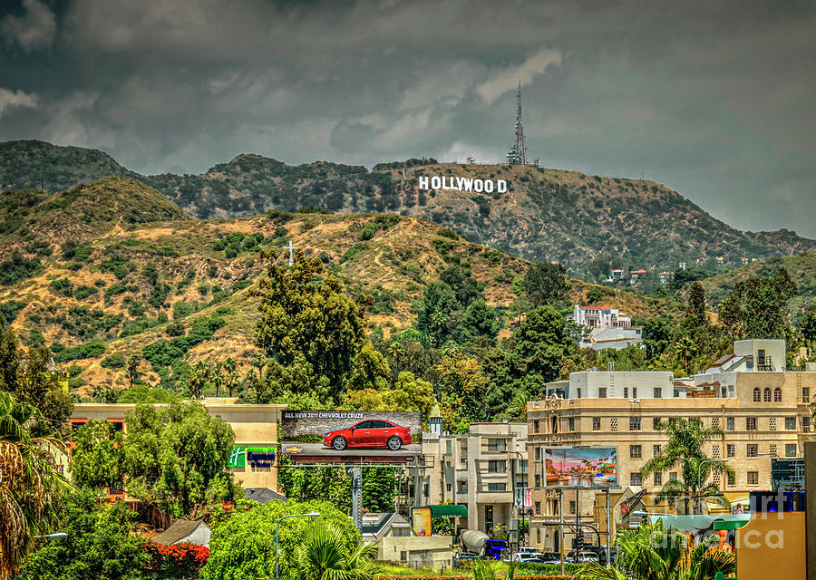 Hollywood Sign Hollywood Hills CA Photograph by David Zanzinger