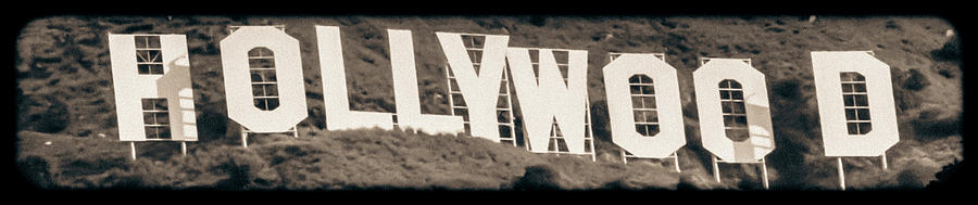 Hollywood sign II Photograph by Hyuntae Kim