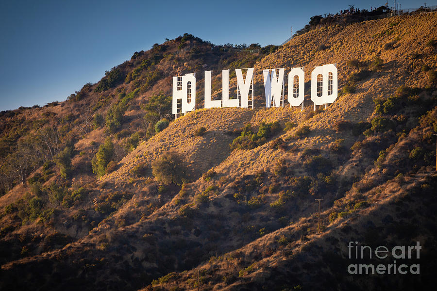 Hollywood Sign Photograph by Inge Johnsson