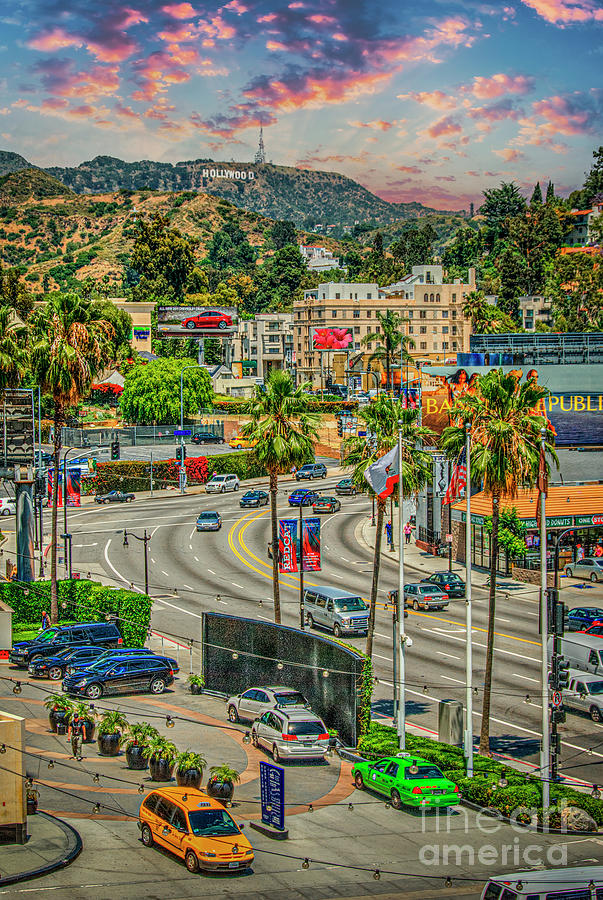 Hollywood Sign Landmark Photograph by David Zanzinger