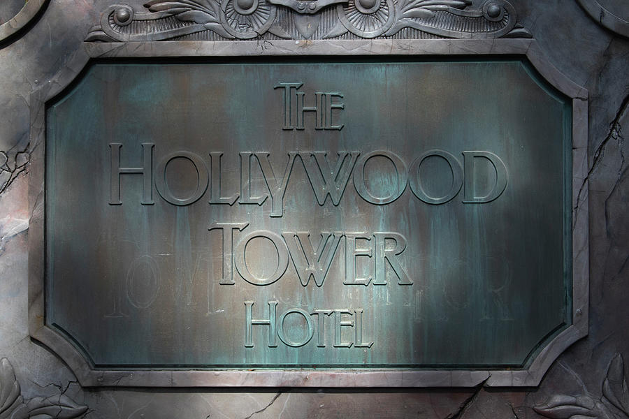 Hollywood Tower Hotel Sign Photograph by Mark Andrew Thomas
