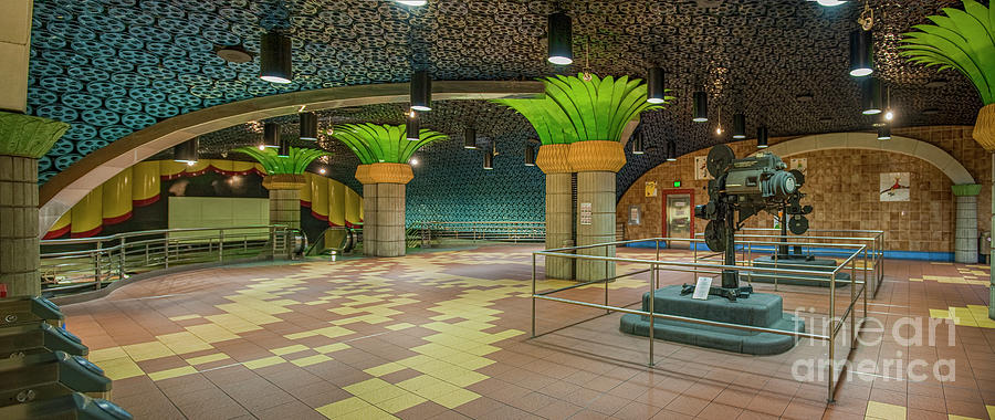 Hollywood/Vine Subway Station Photograph by David Zanzinger