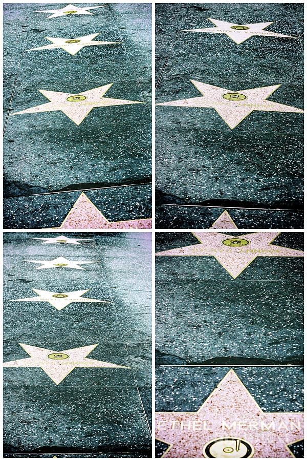 Hollywood Walk of Fame Photograph by John Rizzuto