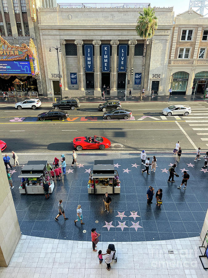 Hollywood Walk of Fame Photograph by Nina Prommer