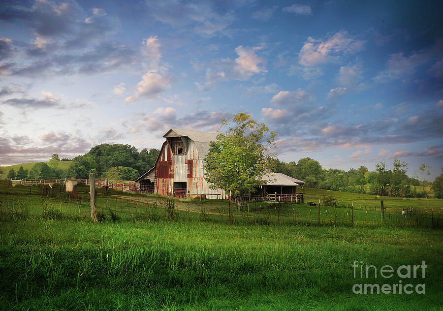 Holston Valley farm in Northeast Tennessee Photograph by Shelia Hunt