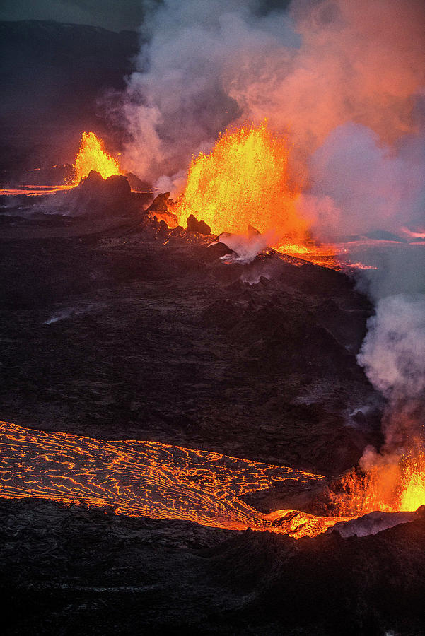 Holuhraun from the Air Photograph by Pedro Carrilho - Fine Art America