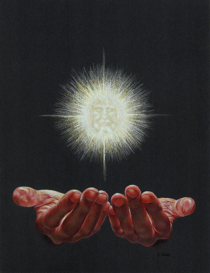 Holy and Venerable Painting by Christine Dion