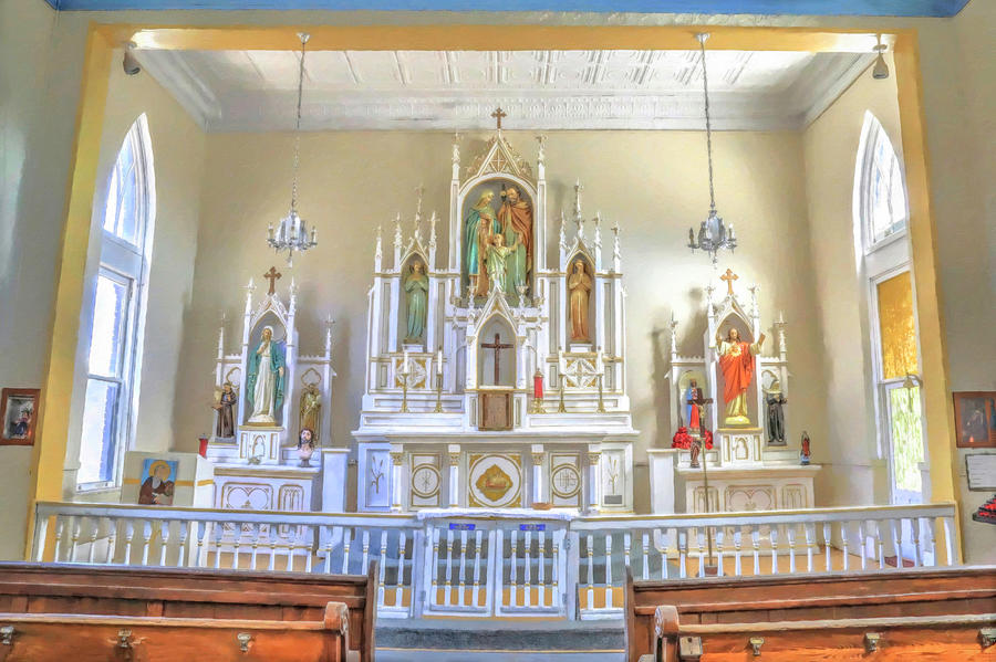 Holy Family Catholic Church Photograph by Donna Kennedy