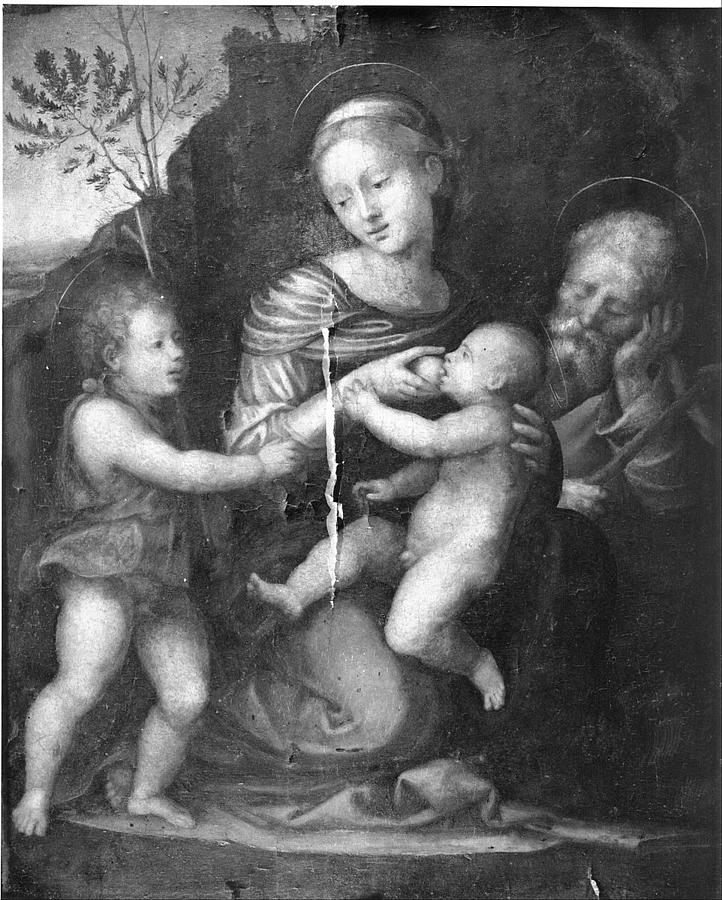 Holy Family with St John Photograph by Paul Fearn