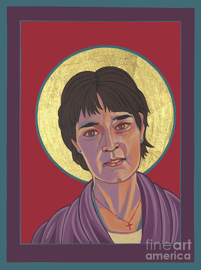  Holy Living Martyr Dianna Ortiz 317 Painting by William Hart McNichols