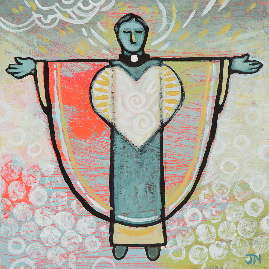 Sacrament Painting - Holy Orders by Jen Norton