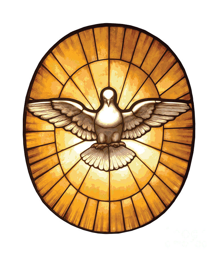 Holy Spirit Dove from St. Peter's Basilica Digital Art by Beltschazar ...