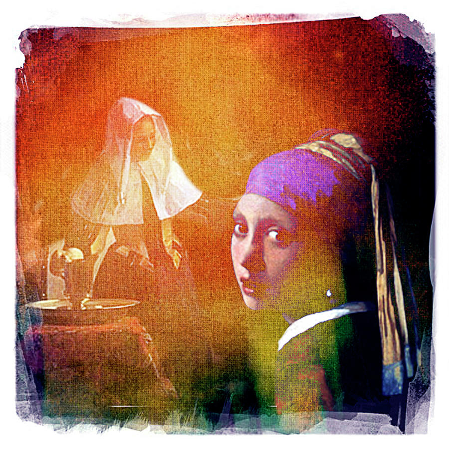 Homage to Vermeer Photograph by Ann Tracy