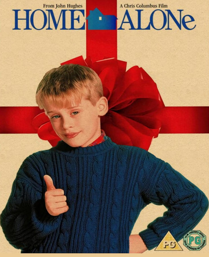 Home Alone 1990 Movie Poster humor Painting by Teagan Daniel | Fine Art ...