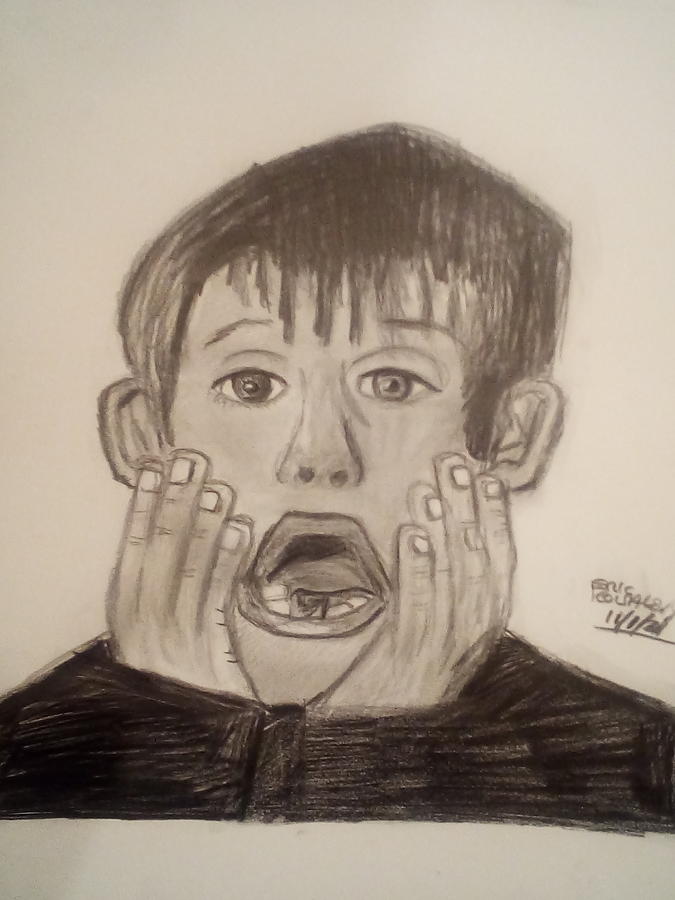 Home Alone Drawing by Eric Kowalsky