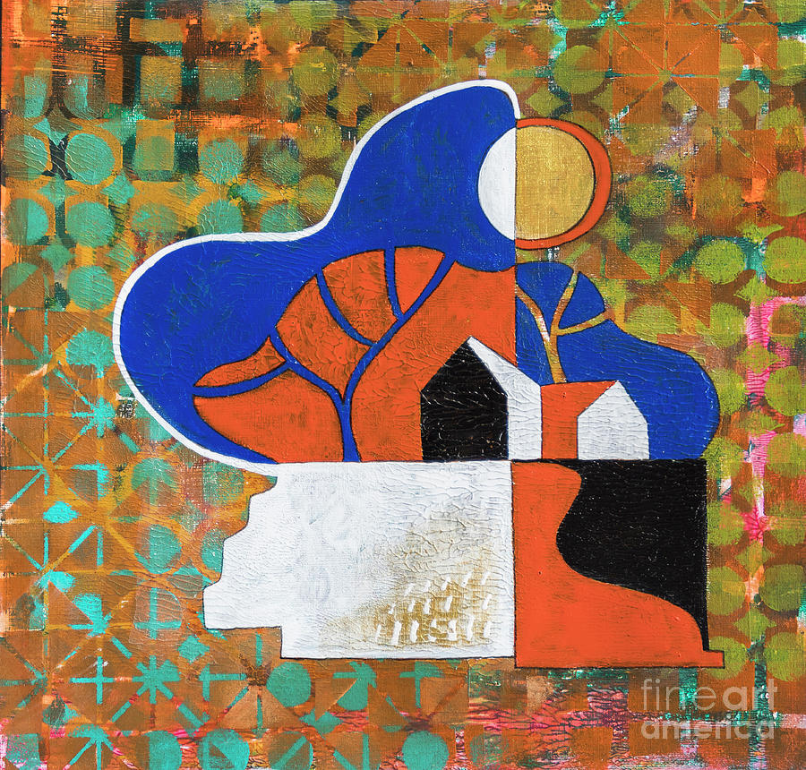 Home and silence 1 Painting by Ariadna De Raadt