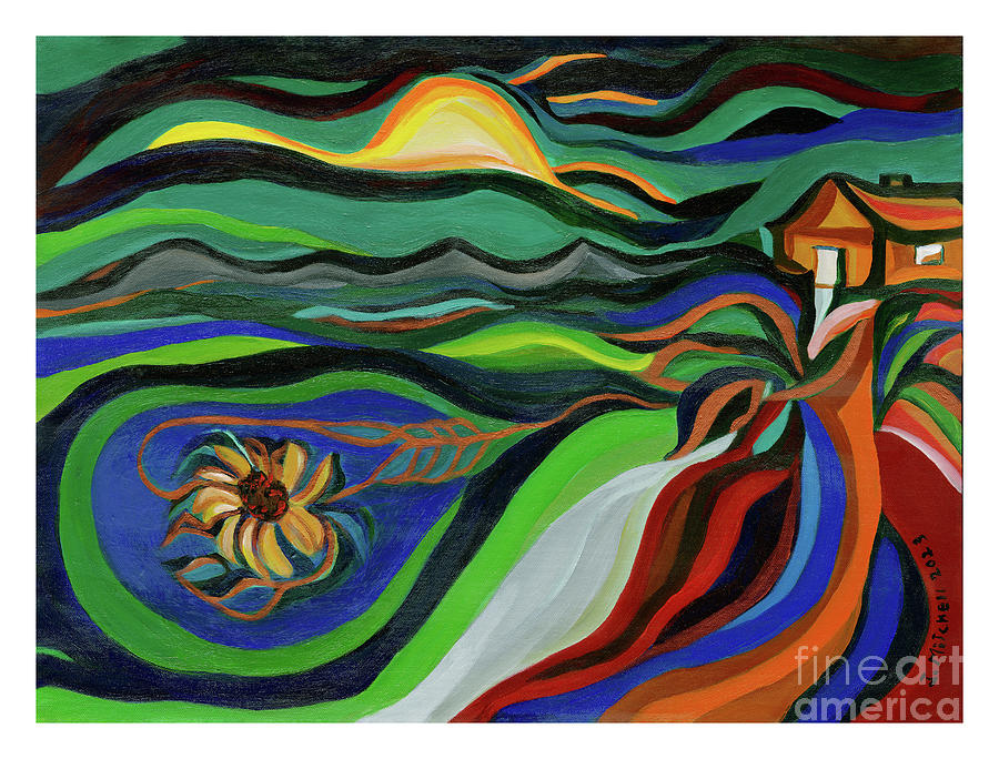 Home Faraway Painting by Ida Mitchell