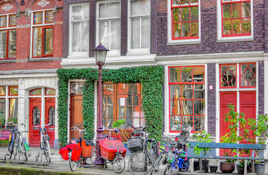 Home in Amsterdam Photograph by Nadia Sanowar