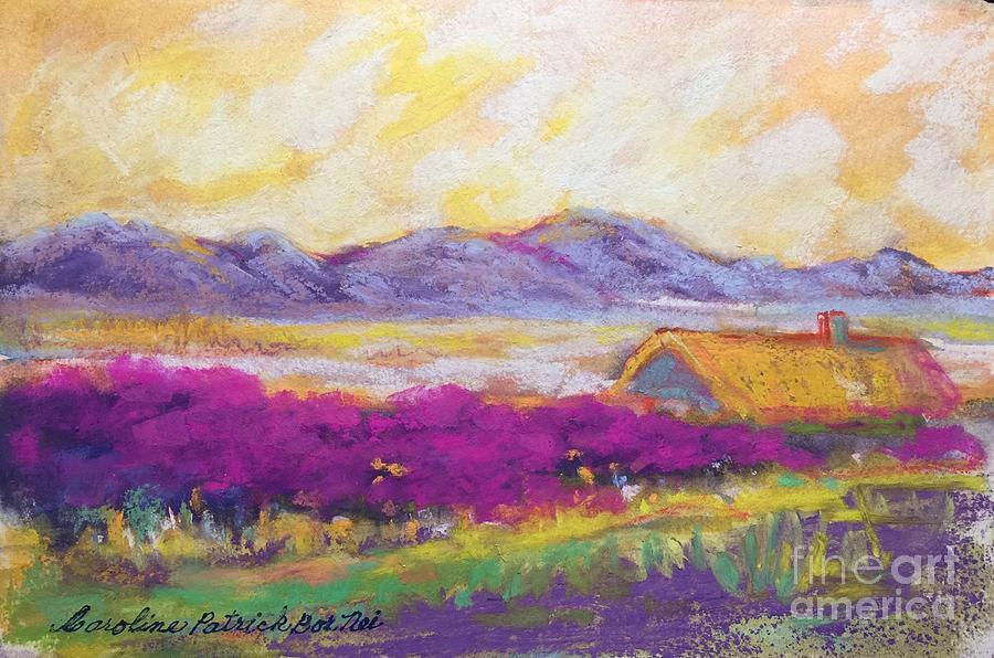 Home in the Highlands Painting by Caroline Patrick