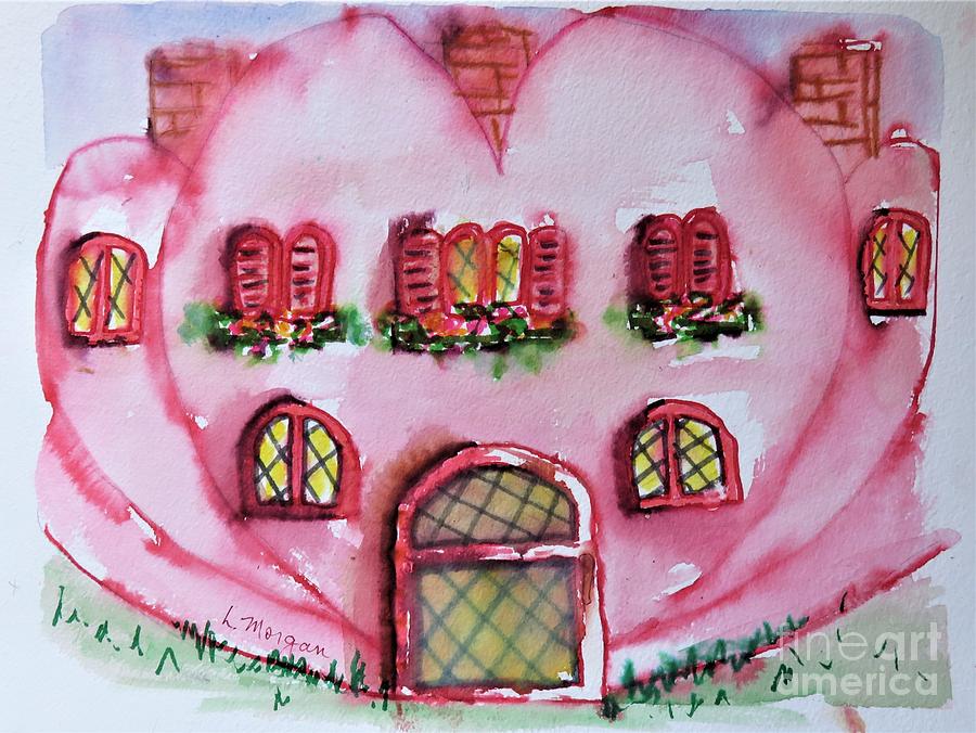 Home is Where the Heart Is Mixed Media by Laurie Morgan
